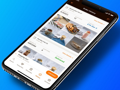 B2B Ordering angle b2b cart delivery ios ordering