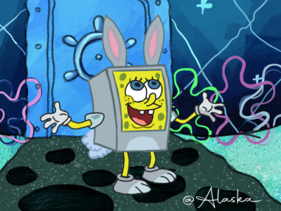 Spongebob from Spongebob