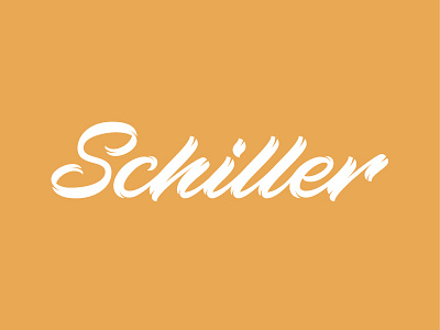 Lettering Schiller