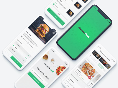 Skroutz Food App - Food Delivery 2020 branding food app food delivery app mobile app product design
