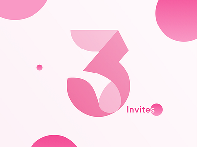 3 Dribbble invites for giveaway!!