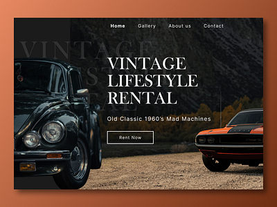 Vintage Car rental Web App