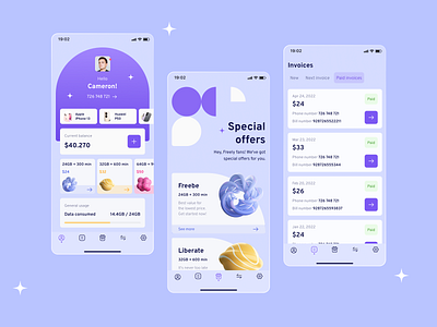 A telco app concept