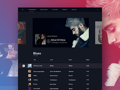 Playlist Manager with Dark Theme