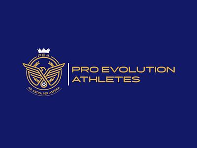 PEA branding design logo vector