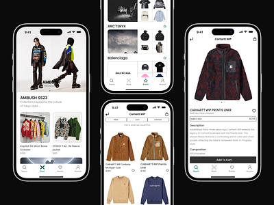 StockX concept app 2d app branding clothes creative design figma graphic design illustration typography ui ux