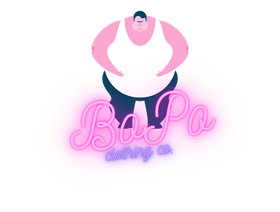 BoPo Mascot 3d animation branding graphic design logo