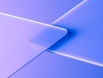 Coloured Layers 3d blue cinema4d glass illustration layer photoshop purple redshift render
