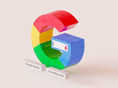 G - 36 days of type 36daysoftype 3d 3d letters cinema4d google lettering render