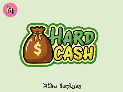 Hard Cash app branding cartoon cartoonic art design graffiti graphic design illustration logo ui