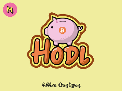 Hold On for Dear Life bitcoin branding btc cartoon cartoonic art crypto design graffiti graphic design hodl illustration logo ui vector