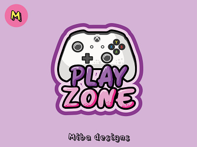 Play Zone branding cartoon cartoonic art design game gaming graffiti graphic design illustration logo streamers ui vector video games