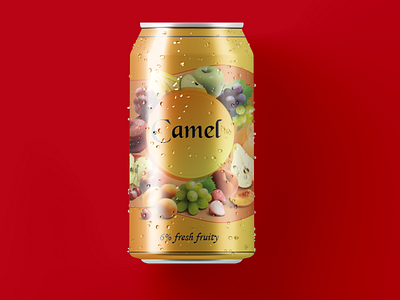 Fresh Fruit can juice label design beer beer label beverage bottle design bottle label bottle label design can design can label label design wine label