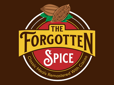 The Forgotten Spice Logo branding design graphic design illustration logo logo design