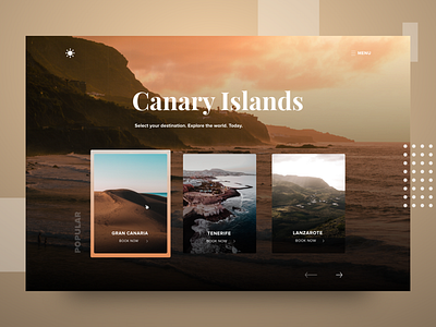Canary Islands Landing Page
