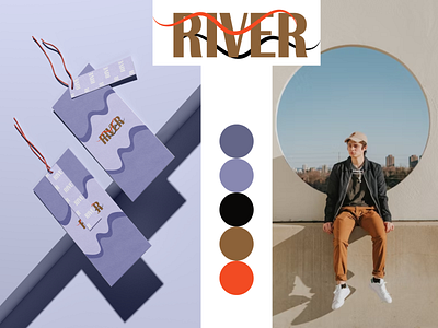 RIVER 3d animation app art artist brand identity branding design flat freelance graphic design icon illustration logo minimal motion graphics typography ui ux vector