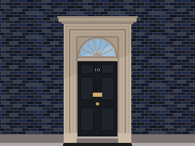 10 Downing Street 10 downing street bricks british door door frame front door government london politics prime minister street