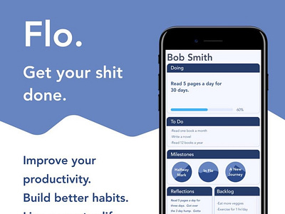 flo app design branding flat flow mobile app design mockup ui ux