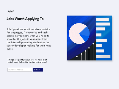 Job Finding Landing Page