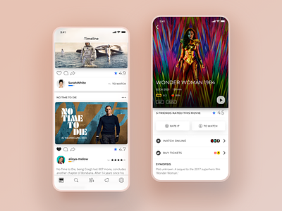 Raters is movie lovers platform android app app design appdesign design ios mobile mobile app movie movies platform raters ui ui ux ui design uidesign uiux uiux design uiux designer uiuxdesign