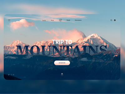 Main Screen - Trip to Mountains