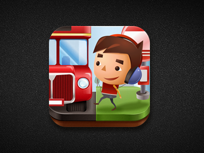 iphone app - Quru icon (design v1) apps bus icon illustration ios