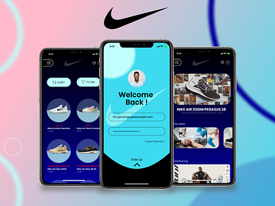 Redesigned Nike Mobile App