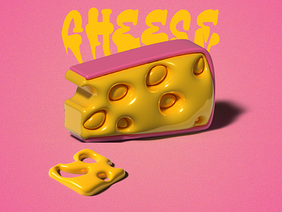 Cheese 3D | Digital Art