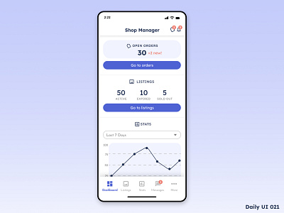 Daily UI 021 Home Monitoring Dashboard