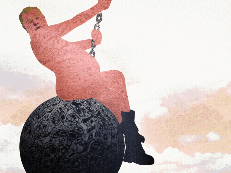 wrecking ball art. direction. gif. gifart. illustration. motion. motiongraphics.