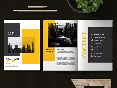Company profile Design branding business flyer comapny profile design fashion fashionflyer flyer graphic design logo one pager