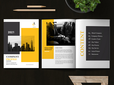 Company profile Design