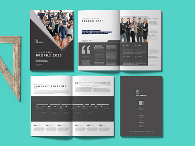 Company profile design advertising branding brochure design flyer flyer design graphic design logo one pager