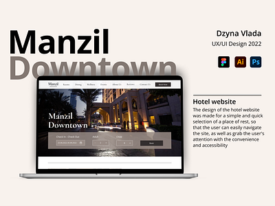 Hotel website