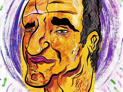 Kings Of Comedy #14 Robin Williams comedy editorial illustration portrait