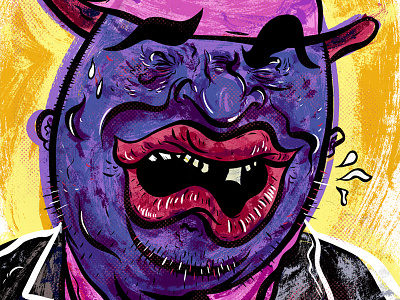 Kings of comedy #20 Patrice O'Neal comedy editorial illustration patrice portrait