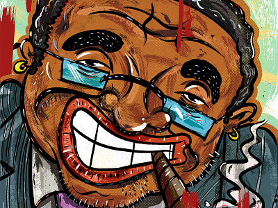 Kings of comedy #33 Bernie Mac art comedy illustration portrait