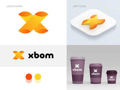 Letter X logo& Icon brand identity branding corporate branding corporate identity creative logo design graphic design logo logos x letter logo