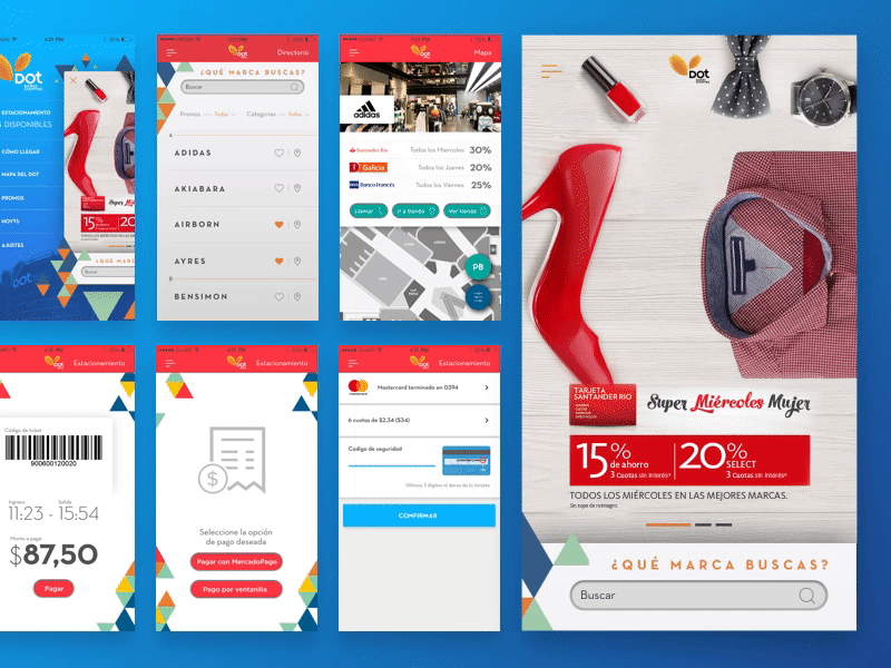 App DOT Baires Shopping app app design dot sketch ui ui design ux ux design