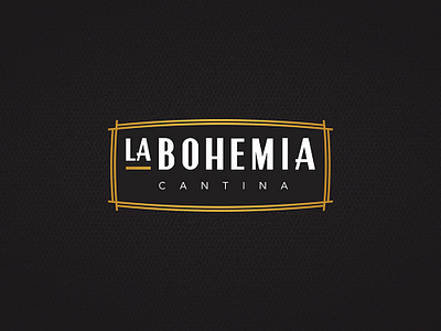 La Bohemia Logo cantina la bohemia logo mexican