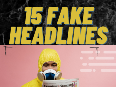 Fake News aka Satire branding comedy design graphic design