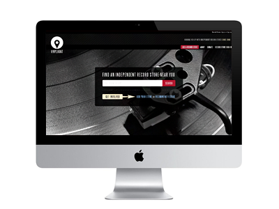 VinylHunt.com Redesign (2013) records responsive vinylhunt website