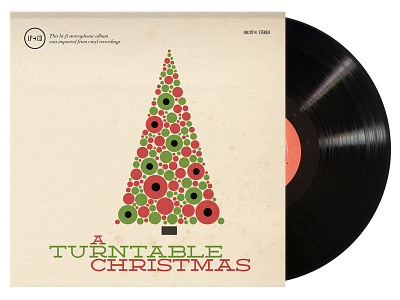 A Turntable Christmas albumart albumartwork albumcover christmas vinyl xmas