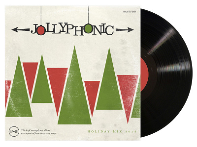Holiday Mix 2015: Jollyphonic albumart albumcover christmasmusic holidaymusic