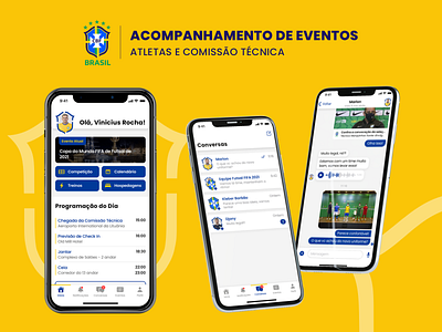 App CBF para Atletas e Comissão Técnica