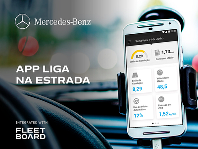 Aplicativo Liga na Estrada - Mercedes-Benz