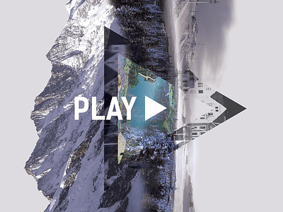 Play - Showreel intro collage design mountains norway play scenery showreel video
