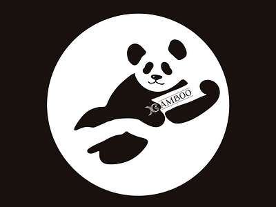 Daily logo challenge Day 3~ panda “bamboo”