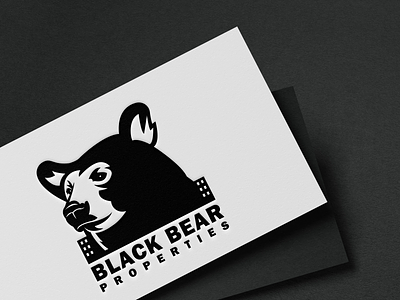 Black Bear Logo Design blackbear brandimage branding brandmanagement graphic design logo logodesign logoexpert