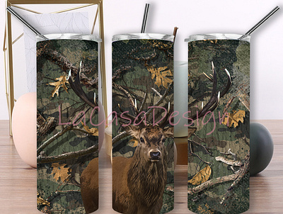 Deer Hunting Tumbler deer hunting deer png design graphic design hunting png hunting tumbler